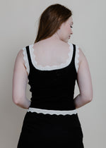 Make Way Knit Tank - Black