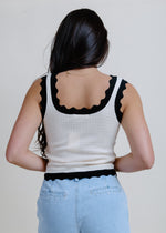 Make Way Knit Tank - Cream