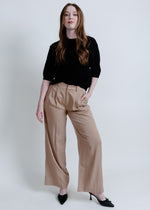 Margo Wide Leg Pants - Camel