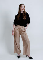 Margo Wide Leg Pants - Camel