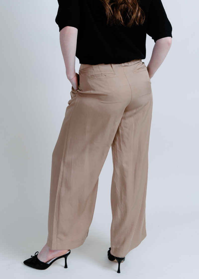 Margo Wide Leg Pants - Camel