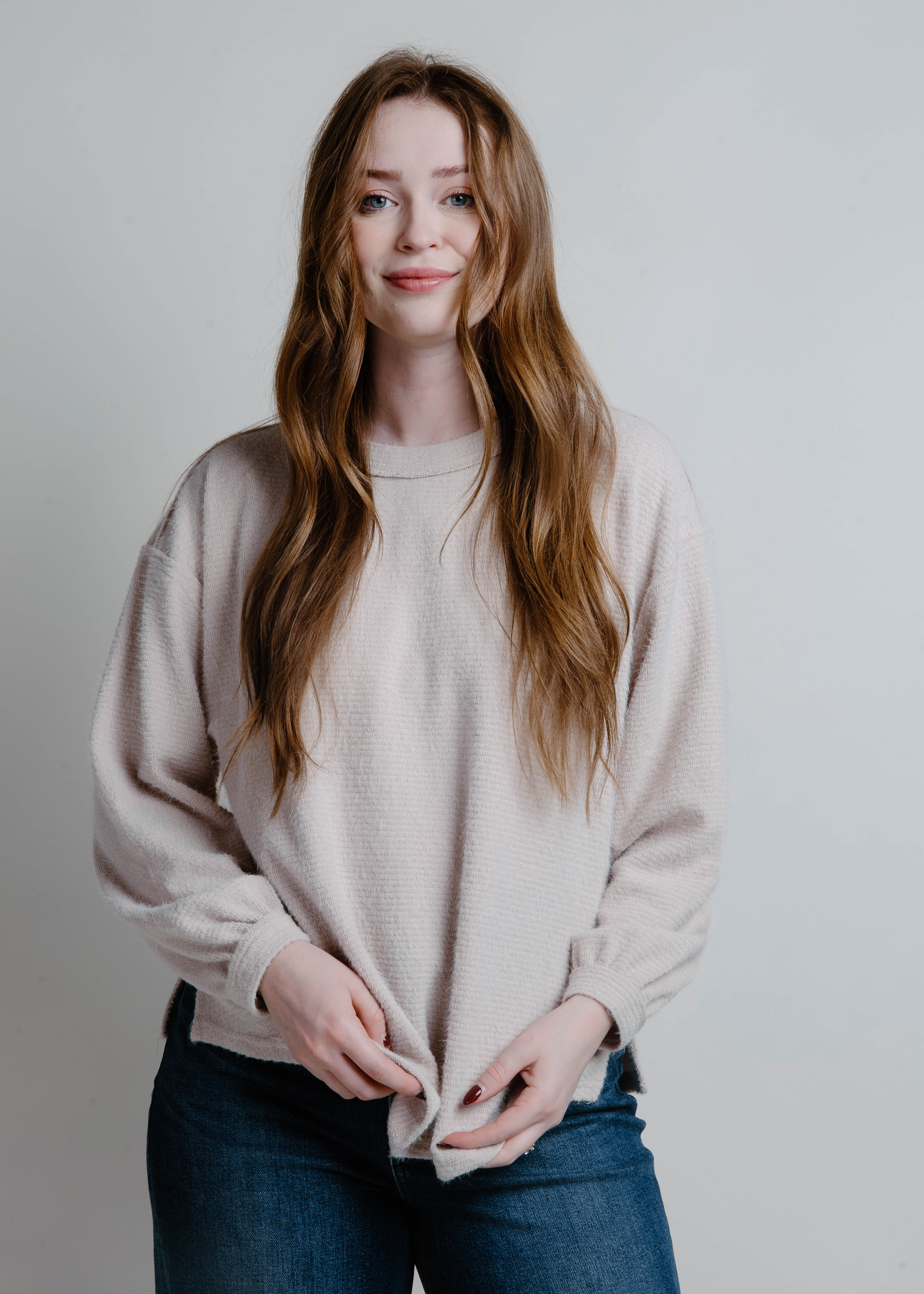 Marianne Knit Top - Khaki