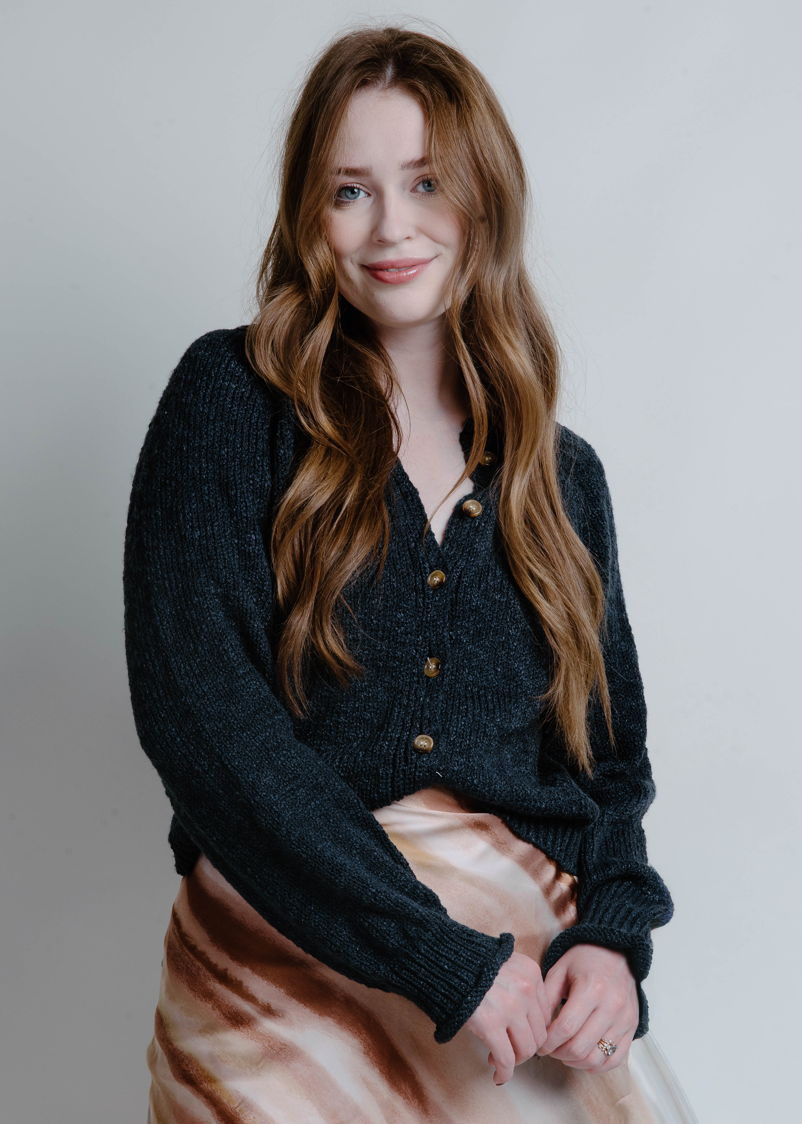 Midnight Button Up Cardigan - Navy