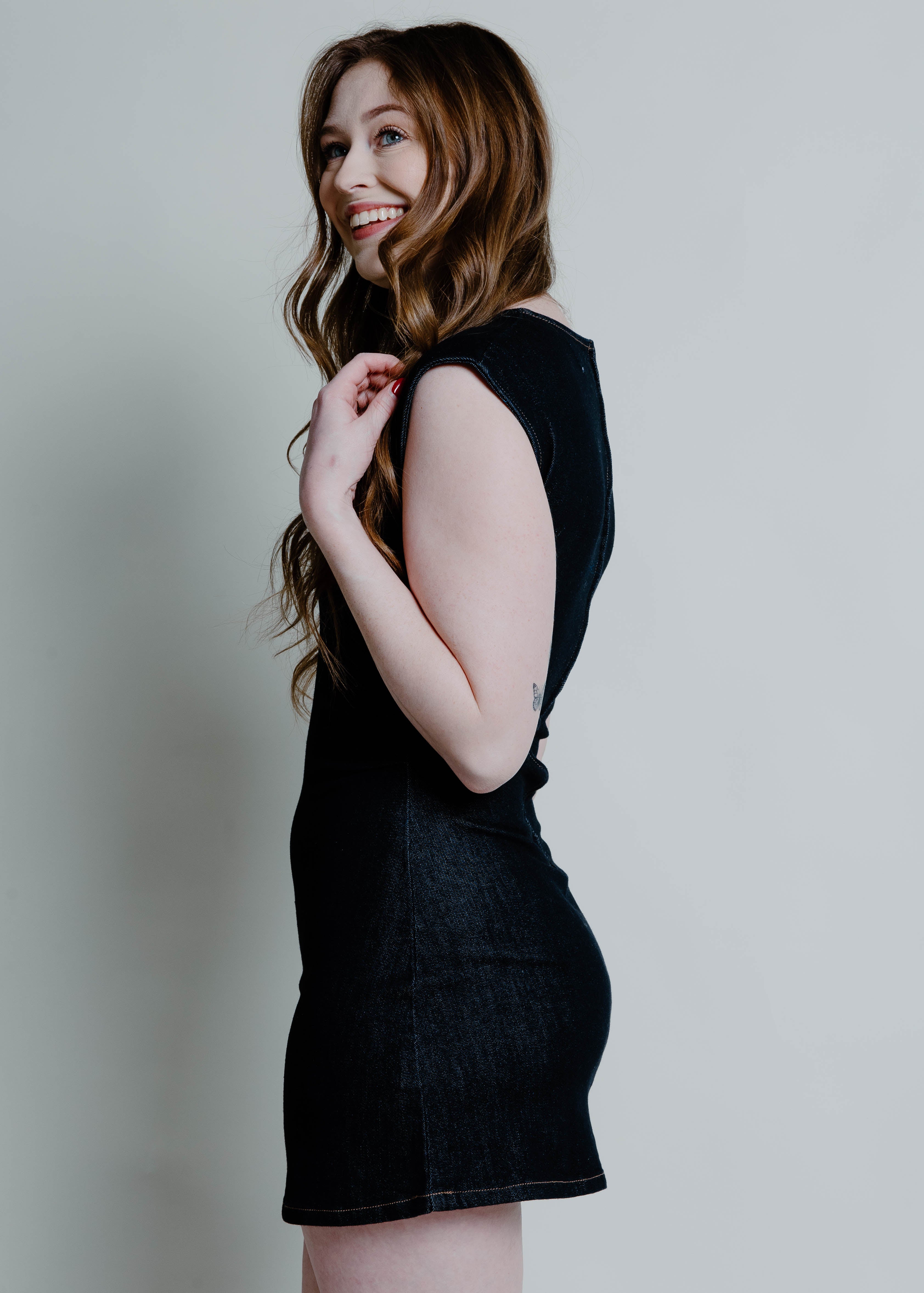 Midtown Denim Mini Dress