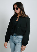 Miley Cargo Jacket - Black