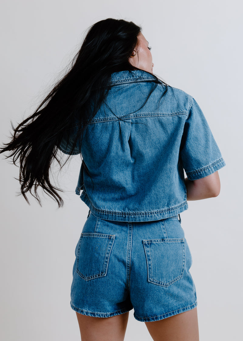 Miley Denim Skort
