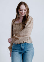 Miranda Blouse - Taupe