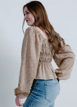 Miranda Blouse - Taupe