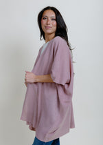 Molina Open Cardigan - Dusty Pink