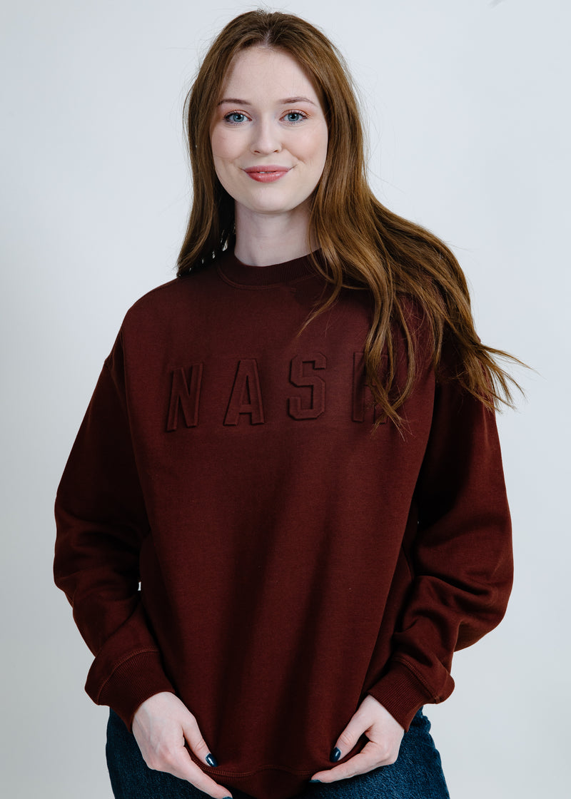 NASH Iconic Crewneck Dark Brown