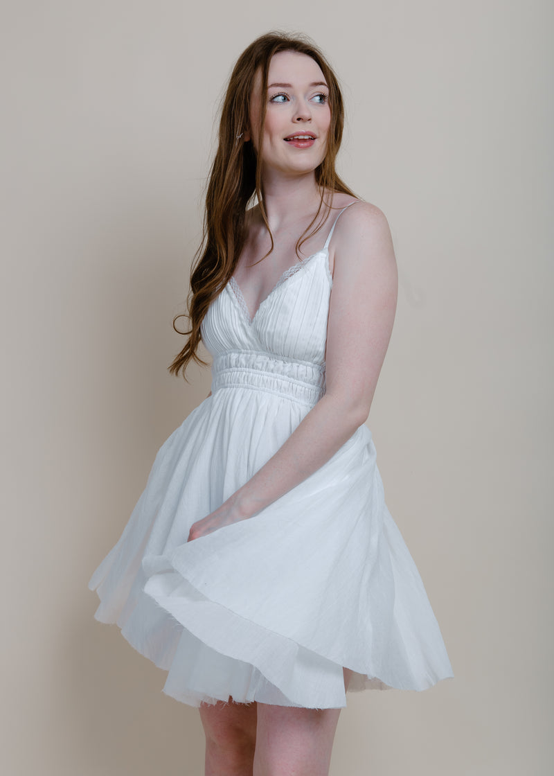 Naomi Mini Dress - Snow