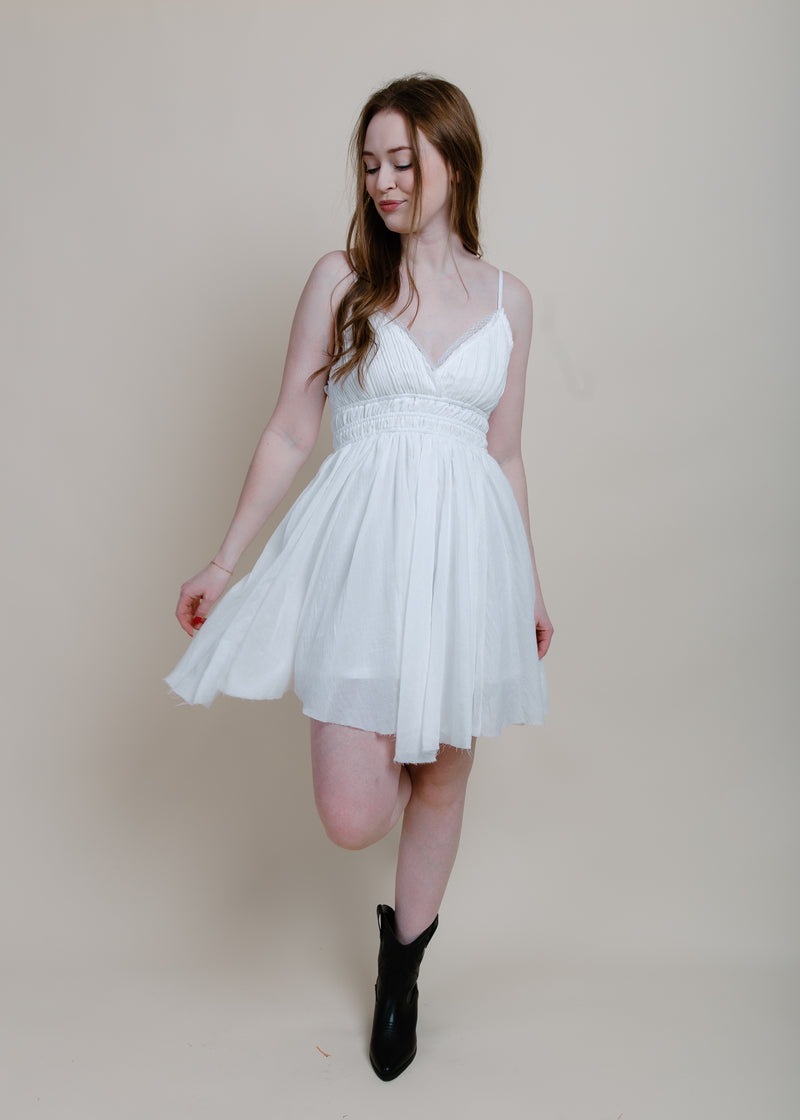 Naomi Mini Dress - Snow