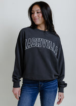 Nashville Premium Crewneck- Charcoal