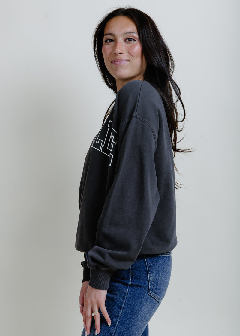 Nashville Premium Crewneck- Charcoal