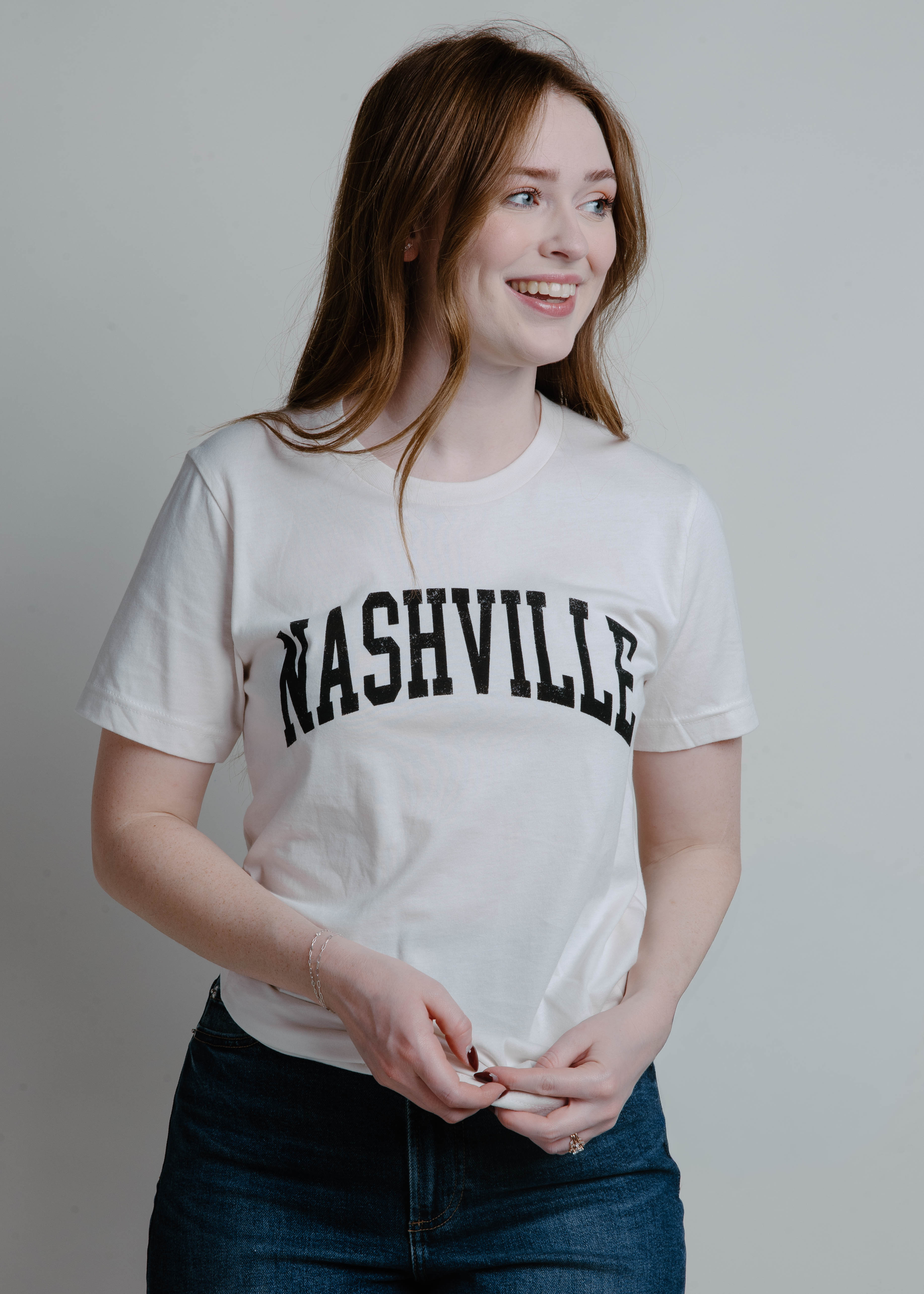 Nashville Vintage Tee - Vintage White