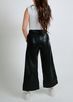 Night Life Wide Leg Faux Leather Pants