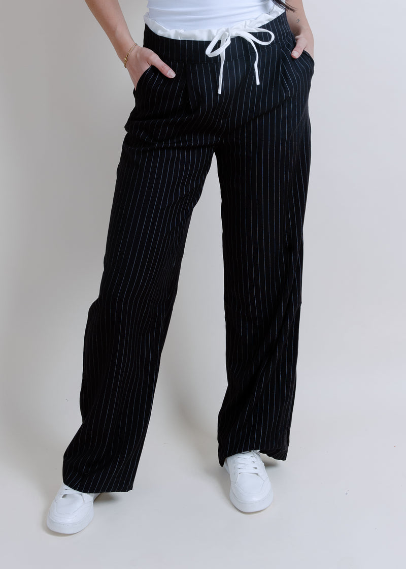 Paige Pinstripe Pants