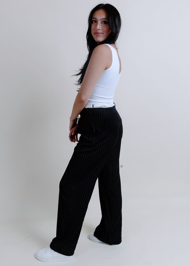 Paige Pinstripe Pants
