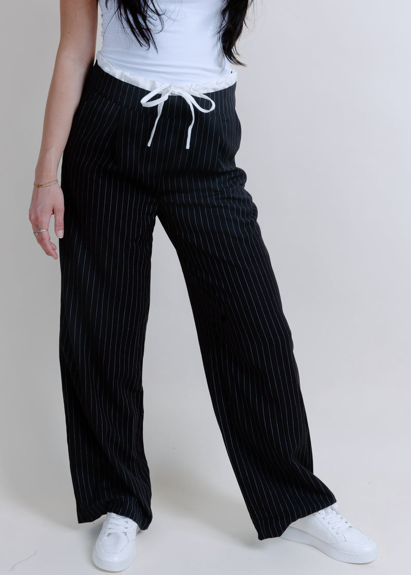 Paige Pinstripe Pants