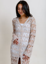 Palm Springs Crochet Maxi Cardigan