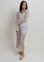 Palm Springs Crochet Maxi Cardigan