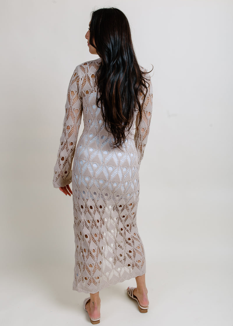 Palm Springs Crochet Maxi Cardigan