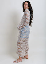 Palm Springs Crochet Maxi Cardigan
