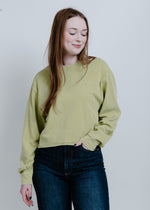 Palmer Crewneck - Pale Olive