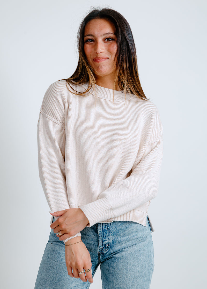 Pepper Knit Sweater -  Natural