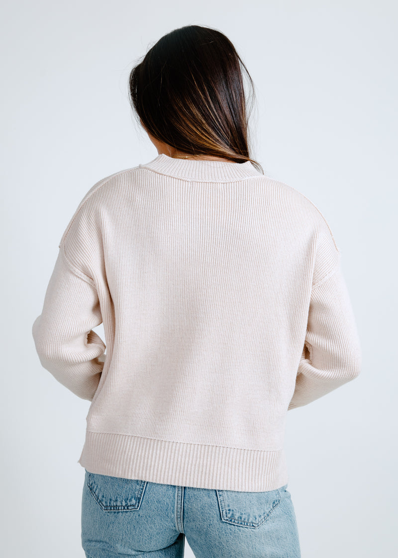 Pepper Knit Sweater -  Natural