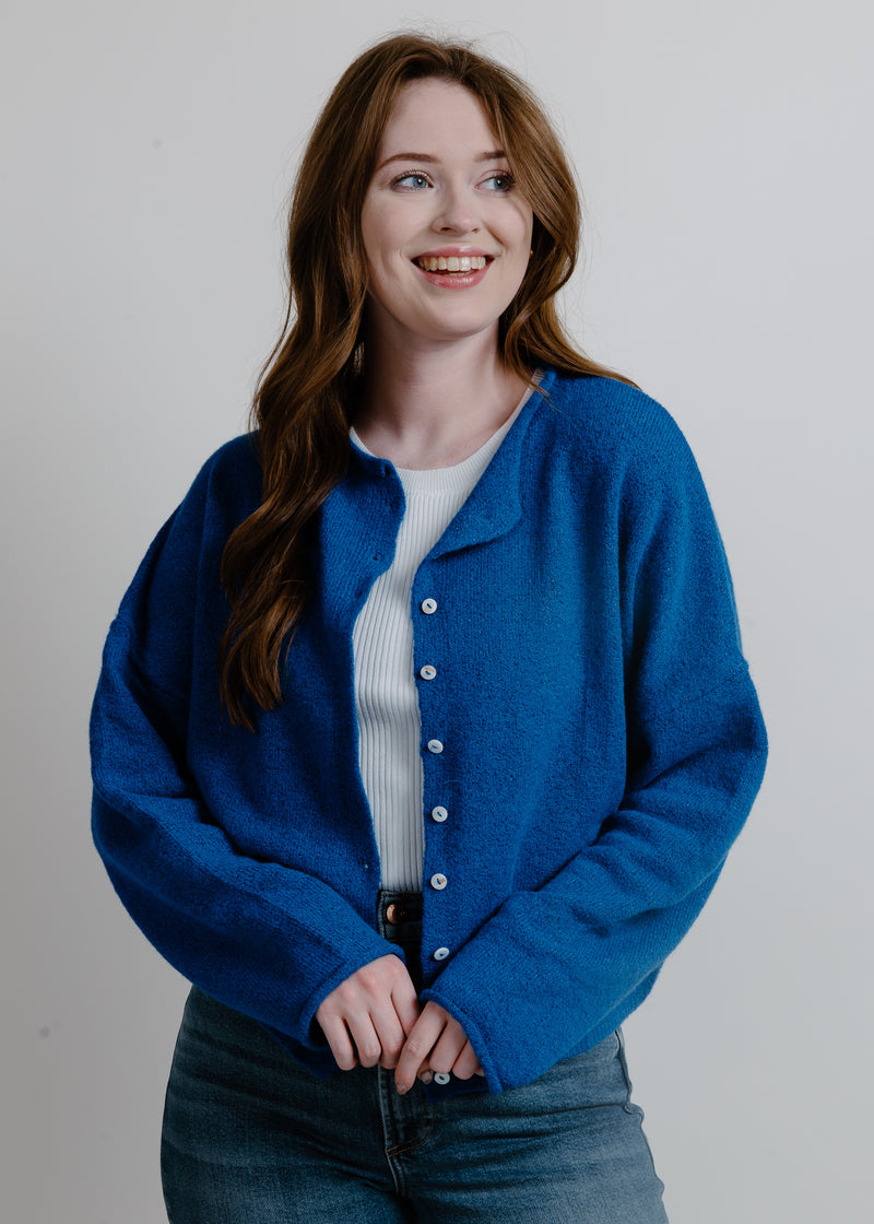 Piper Cardigan - Royal Blue