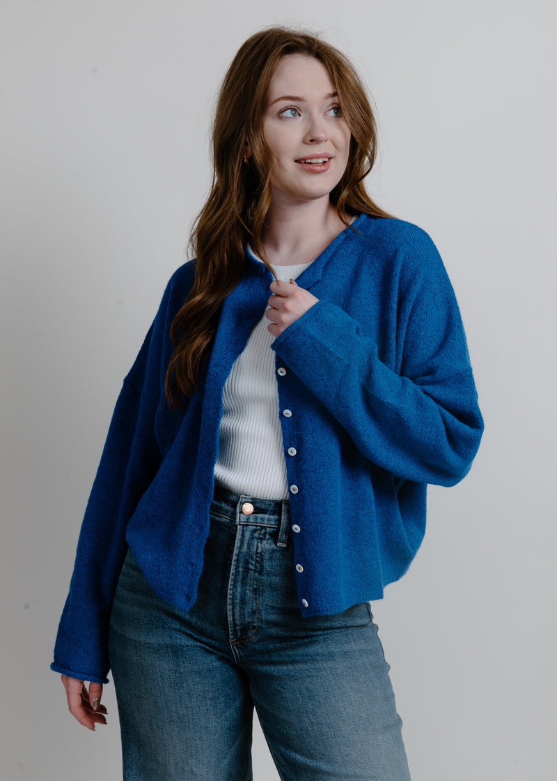 Piper Cardigan - Royal Blue