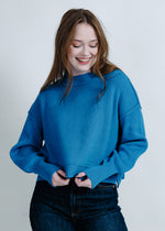 Rachel Sweater - Cobalt