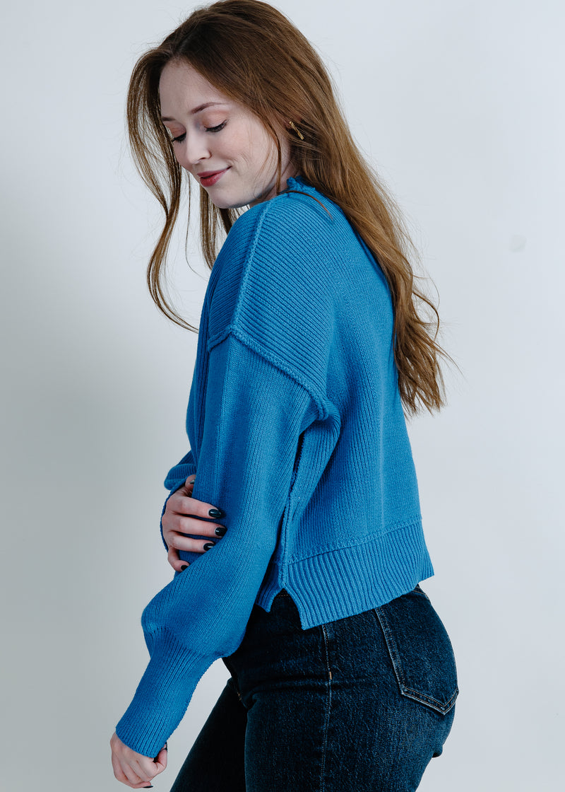 Rachel Sweater - Cobalt