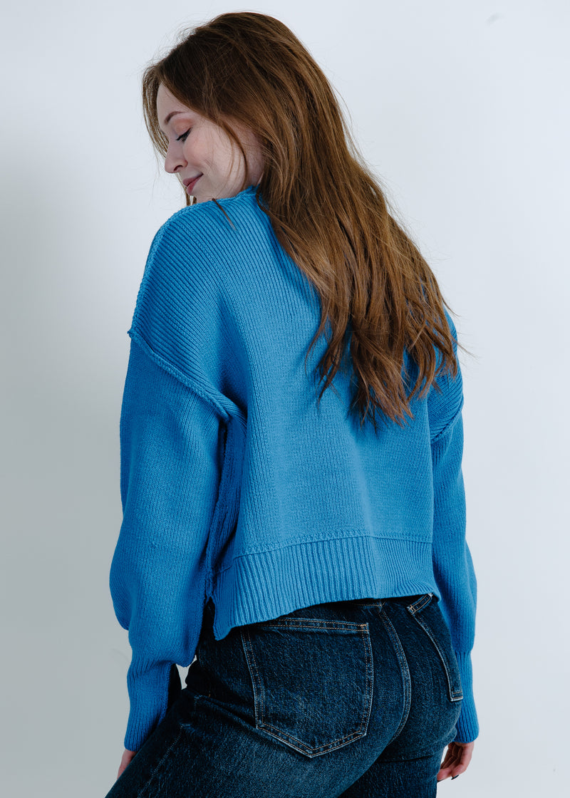 Rachel Sweater - Cobalt