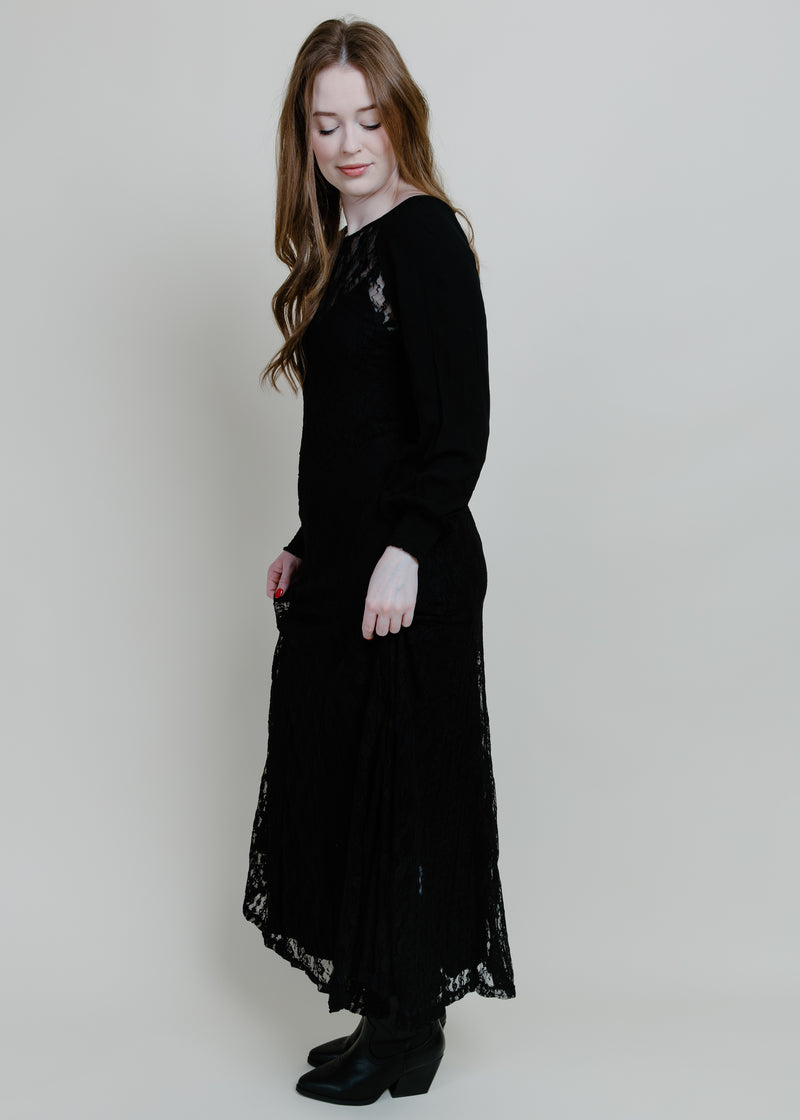 Raglan Vintage Lace Dress