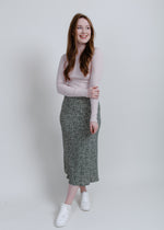 Sammie Midi Skirt - Winter Forest