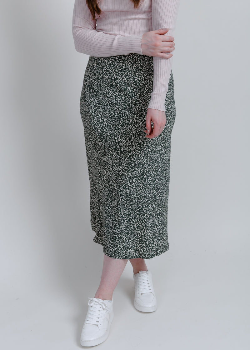 Sammie Midi Skirt - Winter Forest