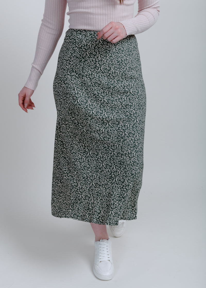 Sammie Midi Skirt - Winter Forest