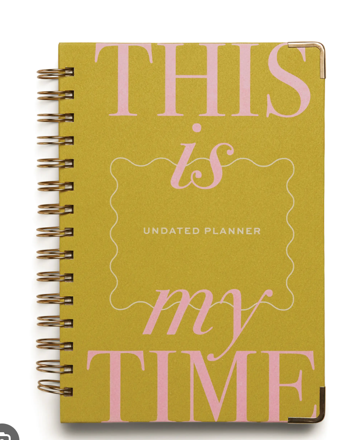 My Time Undated 13 Month Planner