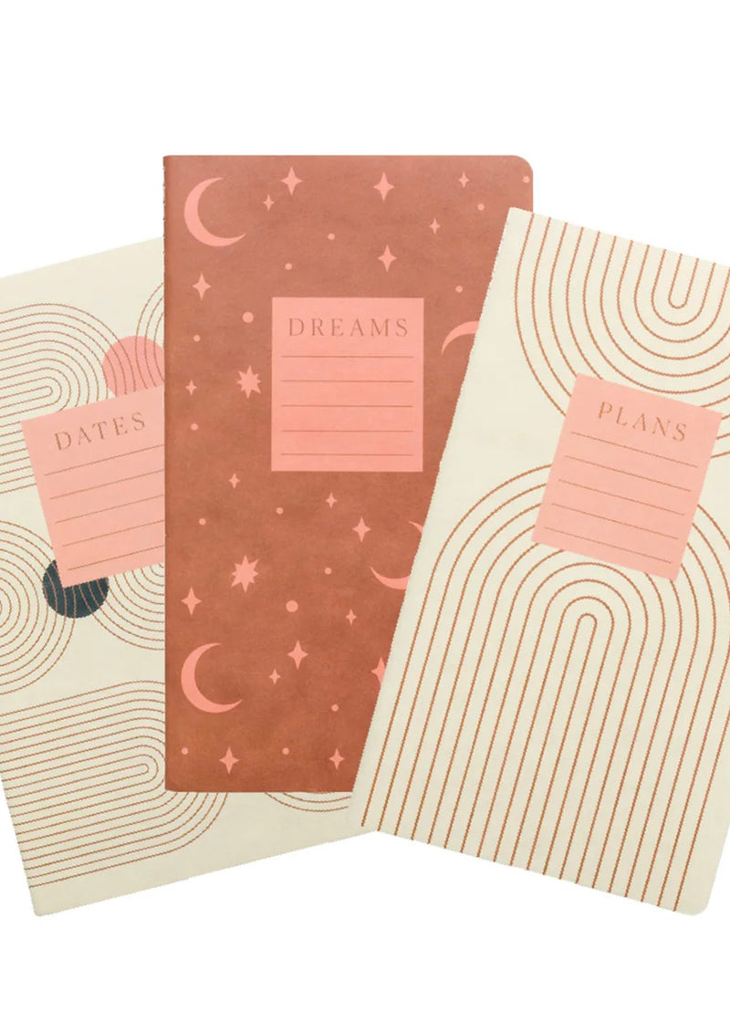 Set of 3 Dream Planners