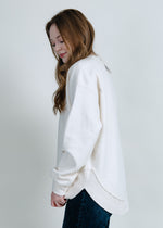 Snuggle Fleece Poncho - Ivory