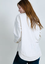 Snuggle Fleece Poncho - Ivory