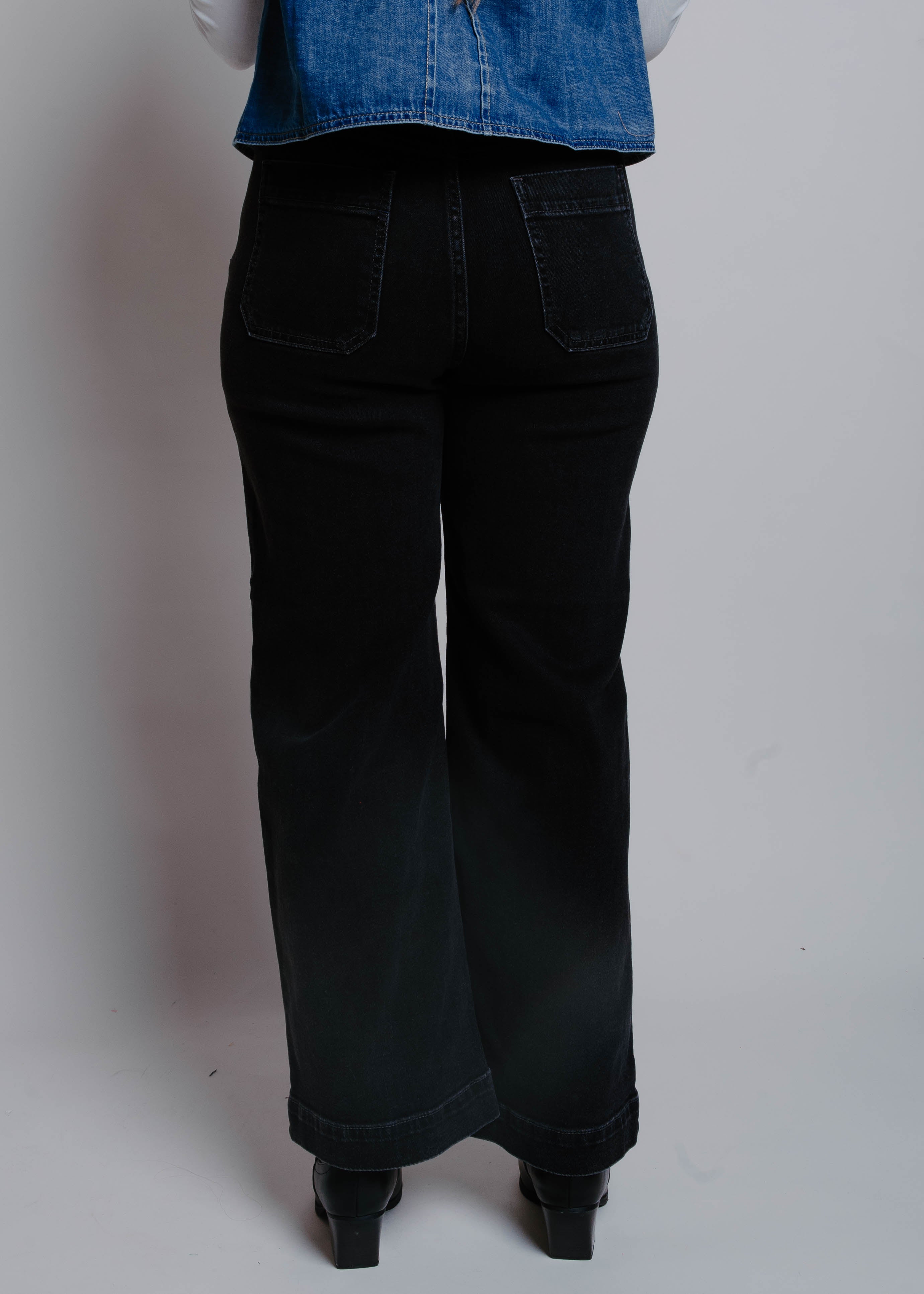 Sophia Utility Jean - Black