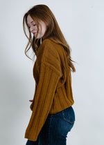 Stayin' In Sweater - Pale Brown