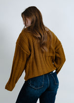 Stayin' In Sweater - Pale Brown