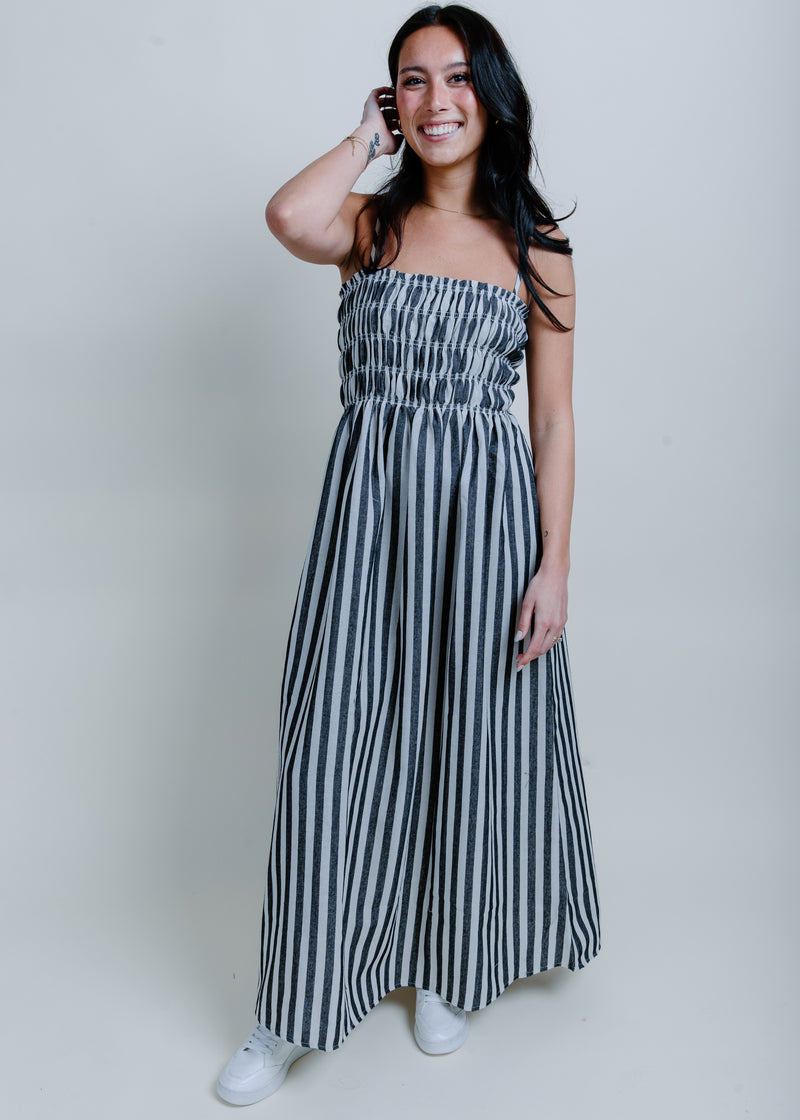 Sun And Sand Striped Maxi Dress