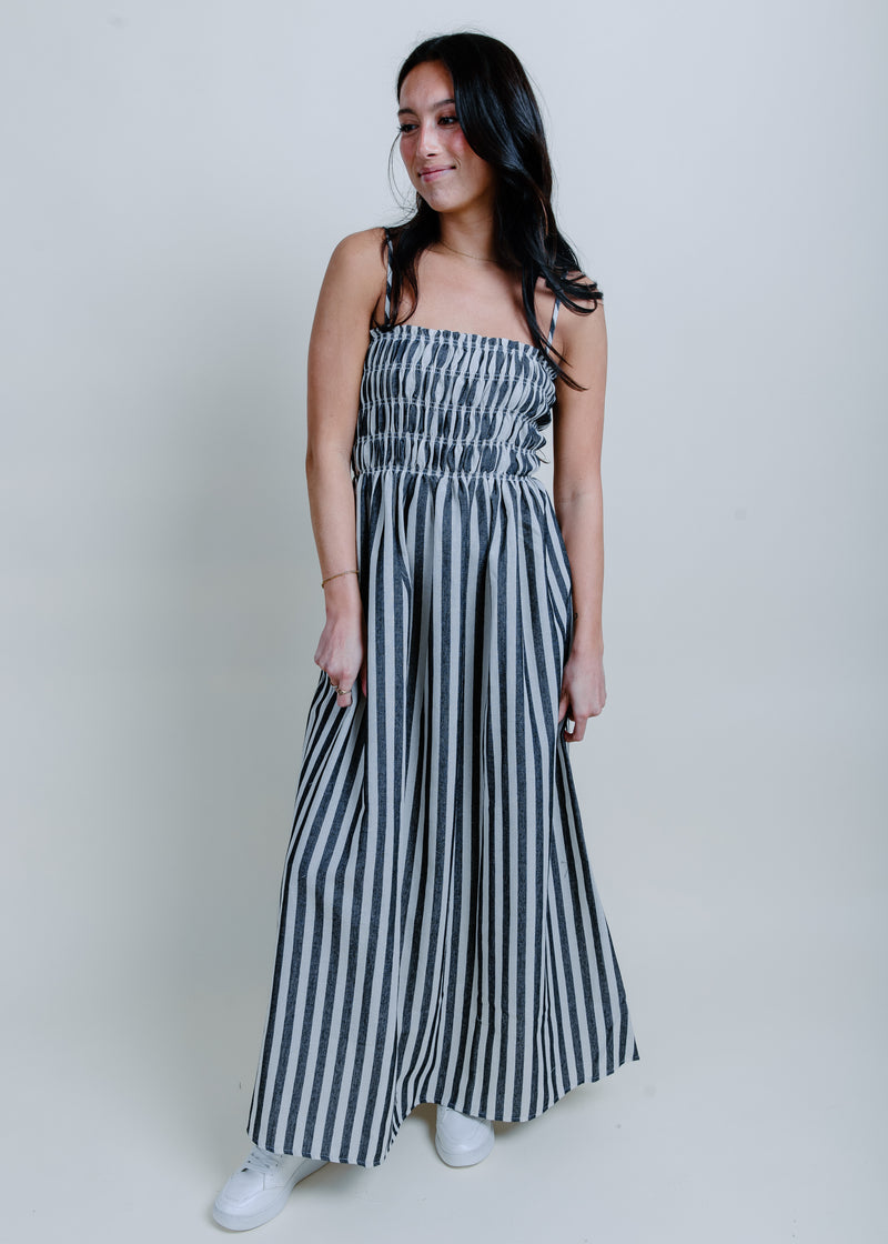 Sun And Sand Striped Maxi Dress
