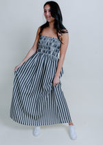 Sun And Sand Striped Maxi Dress