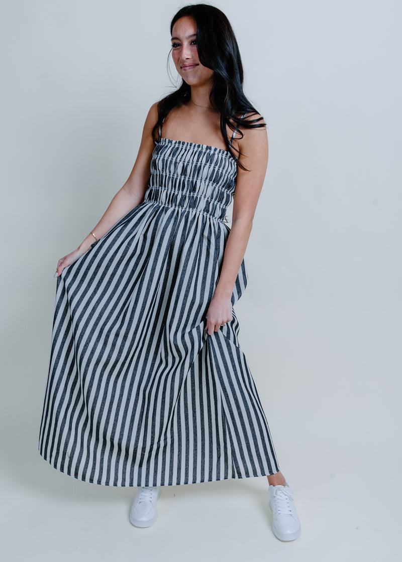 Sun And Sand Striped Maxi Dress
